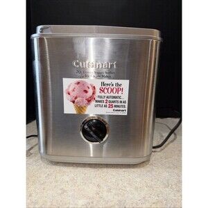 Cuisinart 2 Quart Frozen Yogurt Sorbet Ice Cream Maker ICE-30BC Motor Base Only